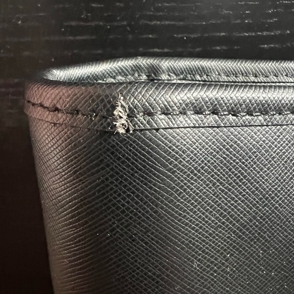 Large Leather Coach Tote - Picture 2 of 4